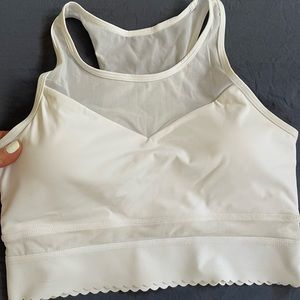 ZYIA- White Star Mesh Bra